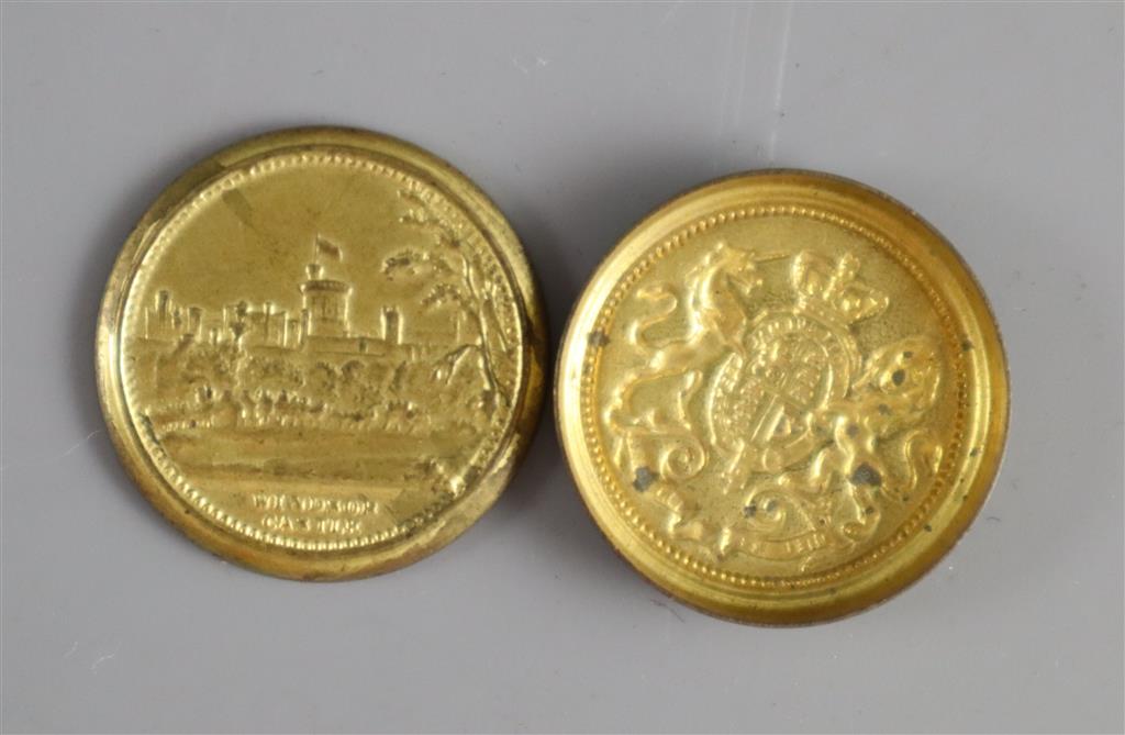 Battle of Trafalgar Interest. The Companion Military Order of the Bath awarded to Captain Edward Rotheram, HMS Royal Sovereign